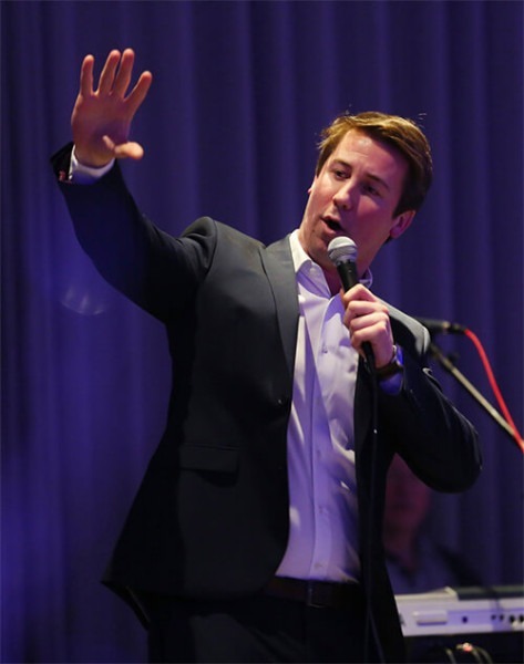 Carl Hutchinson Performing