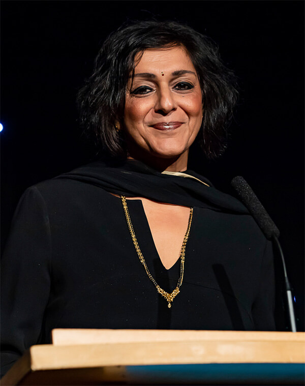 Meera Syal on stage